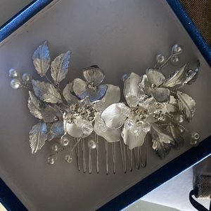 Wekin Wedding Hair Comb Wedding, Silver1